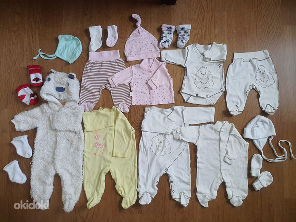 Комплект одежды для новорожденного(56) пакетом (фото #1)