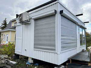 Minimaja, konteinerelamu, soojak 24m2 metallraamil (2 foto / 8)