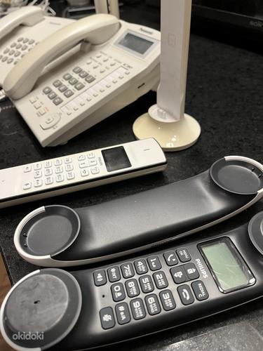 Настольные телефоны 3 дизайнерских телефона Philips + 2 Pana (фото #7)