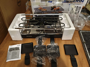 Uus Severin Raclette Party Grill (looduslik kiviplaat defekt (4 foto / 4)