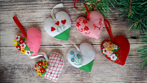 Valentine, käsitsi valmistatud süda (2 foto / 9)