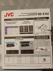 Автомагнитола JVC (8 фото из 10)