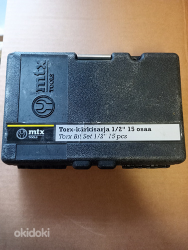 MTX Tools Torx-otsikute komplekt T20-55 1/2" 15 osa