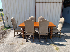 Laud ja 6 toolid (2 foto / 8)