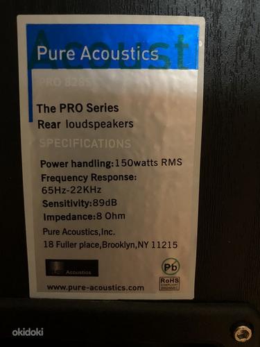Pure acoustic USA riiulikõlar 150 wats RMS (foto #3)