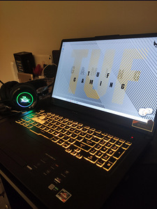 Asus tuf a17 (Ryzen 7, RTX 3070) + lisad (1 фото из 8)