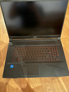 Mänguri sülearvuti (Msi Katana GF76 12UE 144hz) (1 foto / 2)