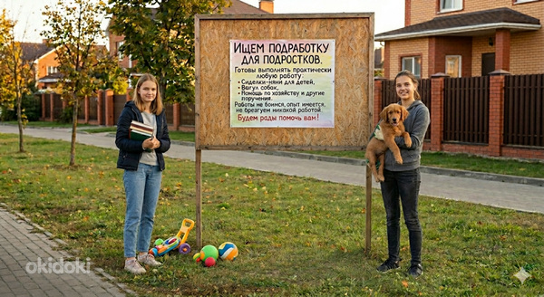 В поисках подработки для 14 лет