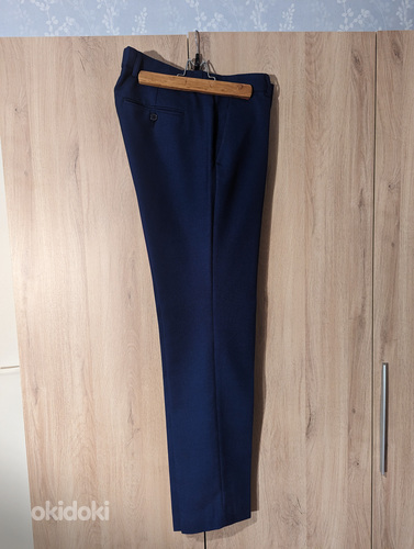 Monton темно-синие брюки (фото #2)