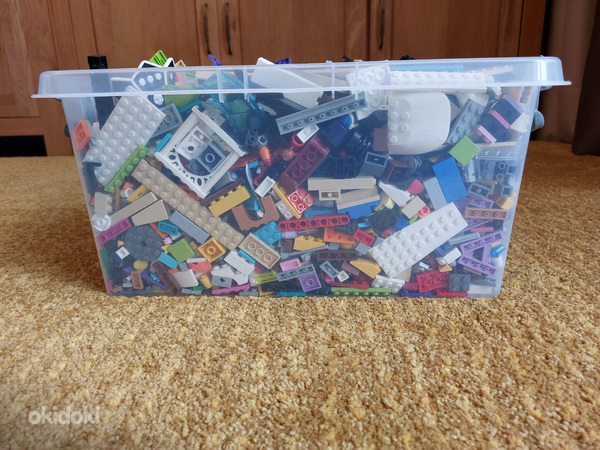 Блоки LEGO и опорные плиты 8,7 кг (фото #3)