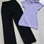 Фиолетовая туника и брюки размера XS (фото #2)