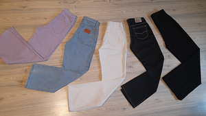 5 paari pükse XS-S