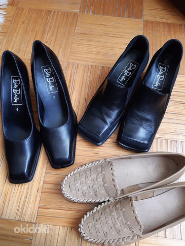 Nahast kingad, uued, suurus 38-39, hind 35eur (foto #1)