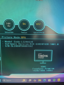 Monitor SAMSUNG Odyssey G3 24" 144hz (2 foto / 4)