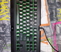 RAZER gaming klaviatuur ja hiire