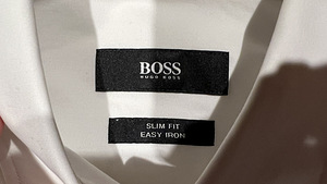 Valge särk slim fit / White slim fit särk (3 foto / 3)