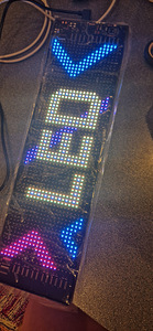 Demon eyes, LED painduv kleebis (1 foto / 5)