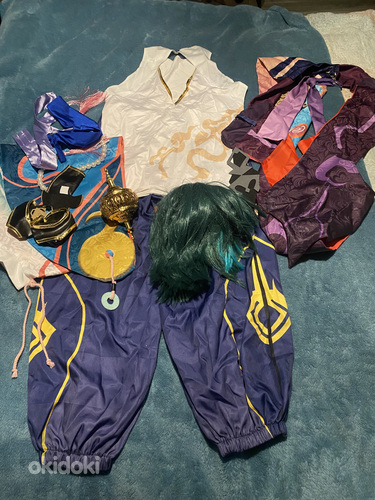 Anime cosplay erinevad kostüümid
