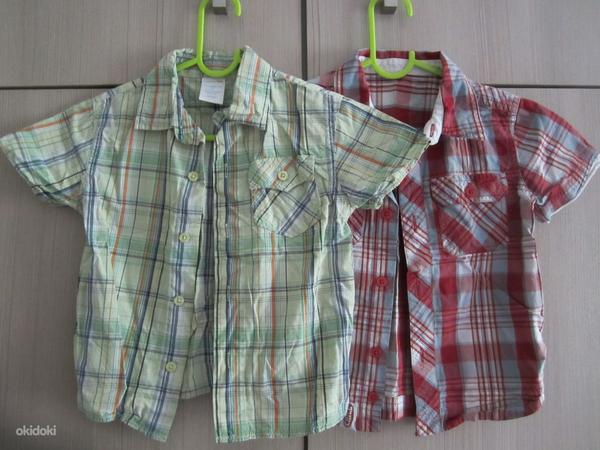 Две рубашки с коротким рукавом (фото #1)