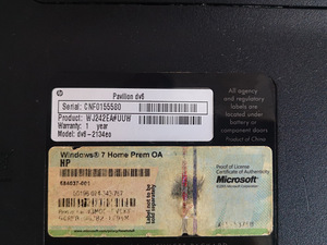 HP Pavilion DV6 suure ekraaniga (8 foto / 10)