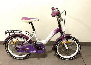 Laste jalgratas 16'' Princess Bike + abirattad (1 foto / 4)
