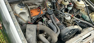 AUDI 80 B3 mootori ja käigukasti varuosadeks (4 foto / 5)