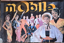 Marju Länik ja Mobile plakat 1980
