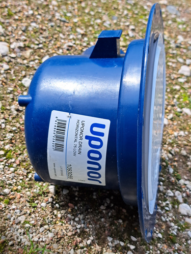 Uponor горизонтальная ловушка 75