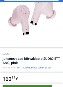 Juhtmevabad kõrvaklapid SUDIO ETT black (7 foto / 7)