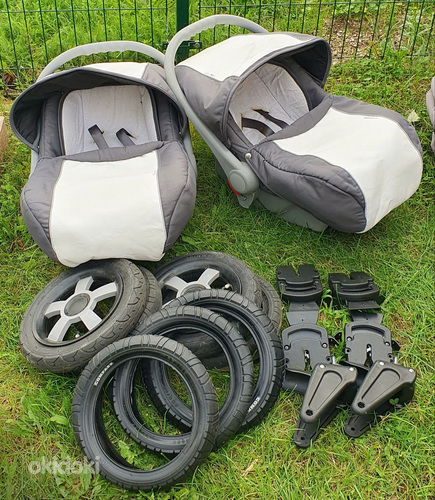 Детская коляска для близнецов/ jalutuskäru kaksikutele (фото #3)