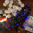 Uusaasta mänguasjad, jõulupuu, vanik, pärg. (foto #3)