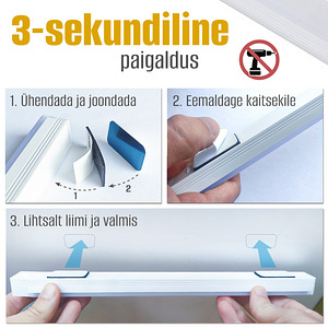 Juhtmeta valgusti liikumisanduriga - seinale paigaldatav LED (4 foto / 9)