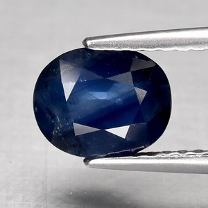 Safiir; loomulik; 1,22 ct; Tai; kerge küte; (2 foto / 3)