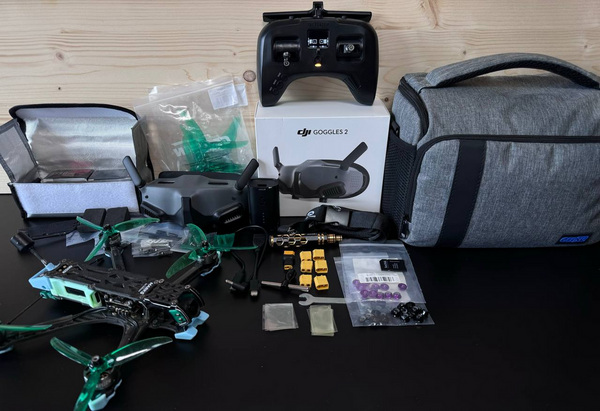 FPV komplekt MARK5 DC HD O3 5" + DJI Goggles 2 + TBS Tango 2