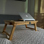 Бамбуковый столик для ноутбука с активным охлаждением (фото #5)