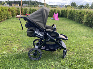 Emmaljunga 2022 nxt90 + Emmaljunga NXT Flat Seat 2023 + side (6 foto / 10)