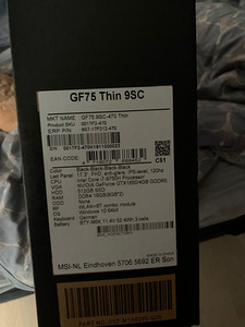 MSI GF75 Thin 9SC Gaming Laptop (2 foto / 6)