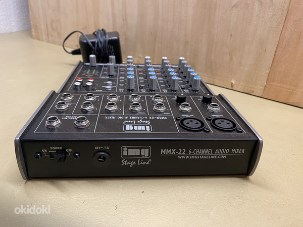 Микшер IMG STAGE LINE MMX-22 6-Channel Compact Audio Mixer (фото #3)