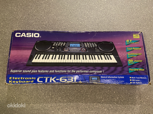 Casio CTK-631 Keyboard (foto #2)