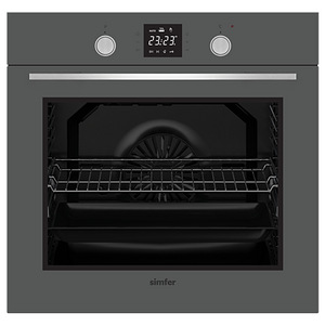 Simfer Oven 8408EERSC, 80 L, Width 60 cm, Grey (1 foto / 4)