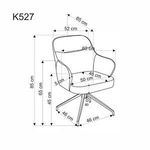 Pöörlev tool K527 pruun/beež (3 foto / 10)