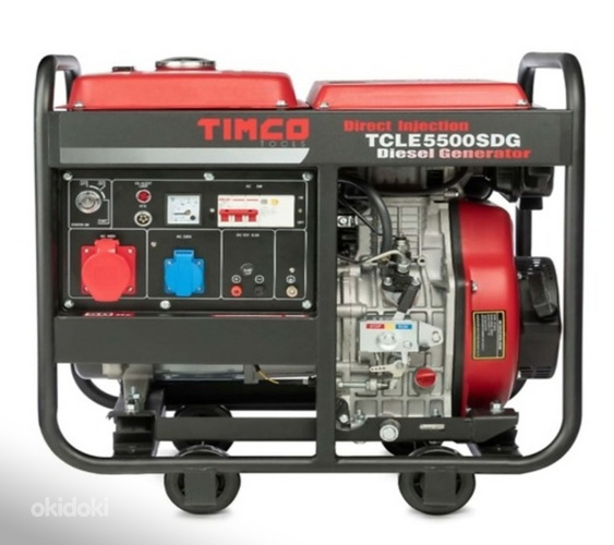 Дизельный генератор Тимко 400В 5кВт (фото #1)