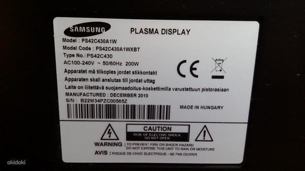 Тв Samsung 42 Plasma (фото #3)