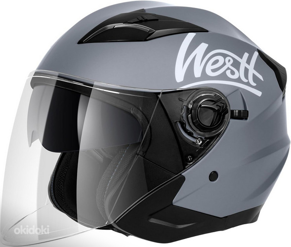 Открытый мотоциклетный шлем Westt Jet L= 59-60 см (фото #1)