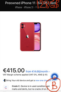 iPhone 11, 128GB, Red (3 foto / 6)