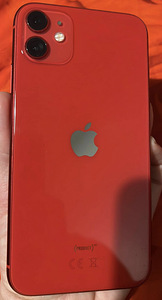 iPhone 11, 128GB, Red (6 foto / 6)