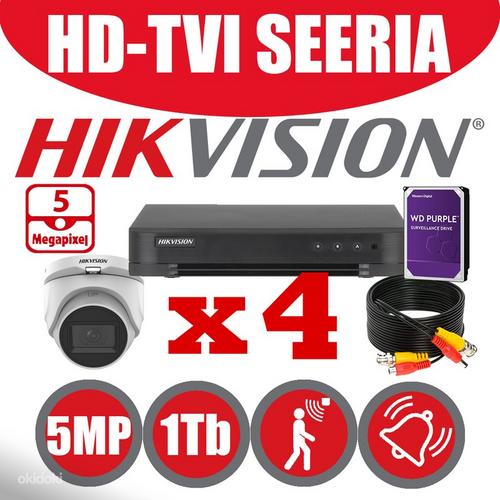 HIKVISION HD-TVI SEERIA VIDEOVALVE KOMPLEKT (foto #1)