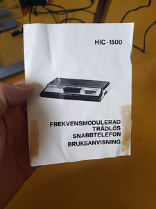 Juhtmevaba fm hic-1500 vintage retro (2 foto / 4)