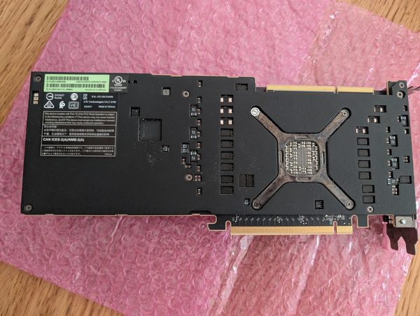 AMD GPU Radeon Instinct MI50 (32 ГБ)