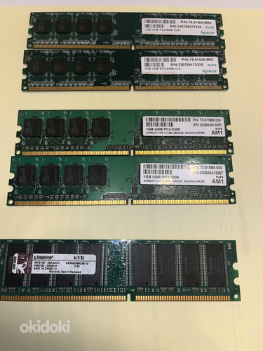 RAM 1GB Apacer , Kingston (RAM) (foto #1)